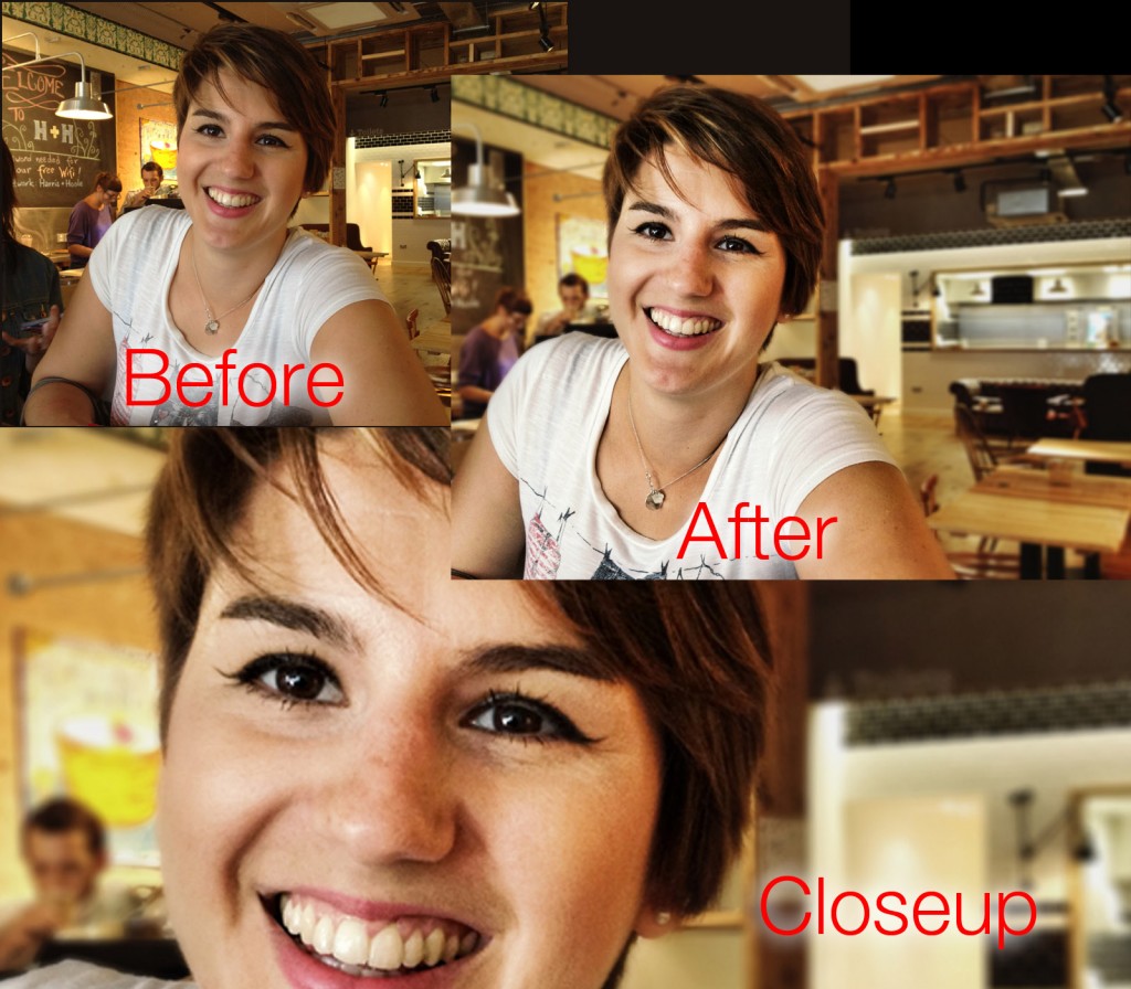 Mat Smith Photography - iPhone portrait photography comparison before processing and after processing