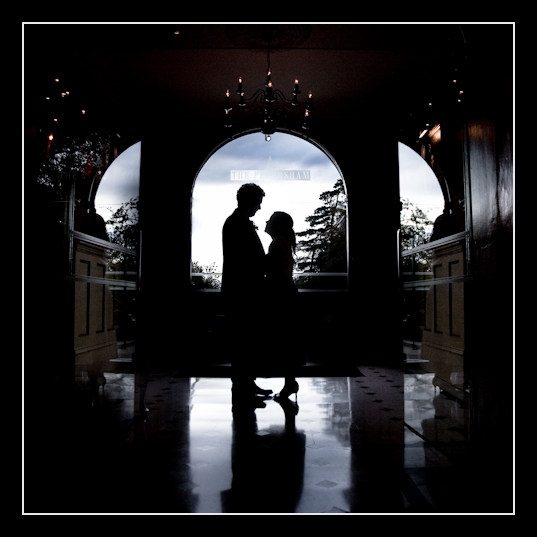 Claire and Derrick at Petersham Hotel, London