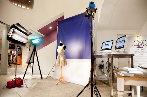 Mat Smith Photography - Topshop Dublin Floor Setup