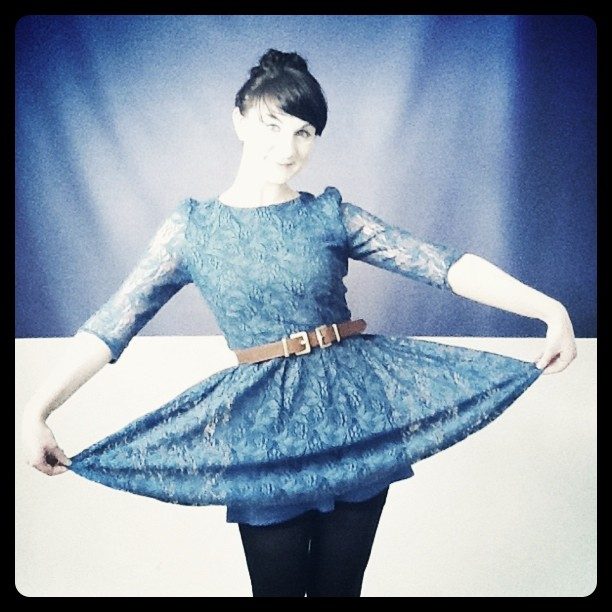 Mat Smith Photography - Dublin Topshop - Instagram Girl with Blue Dress