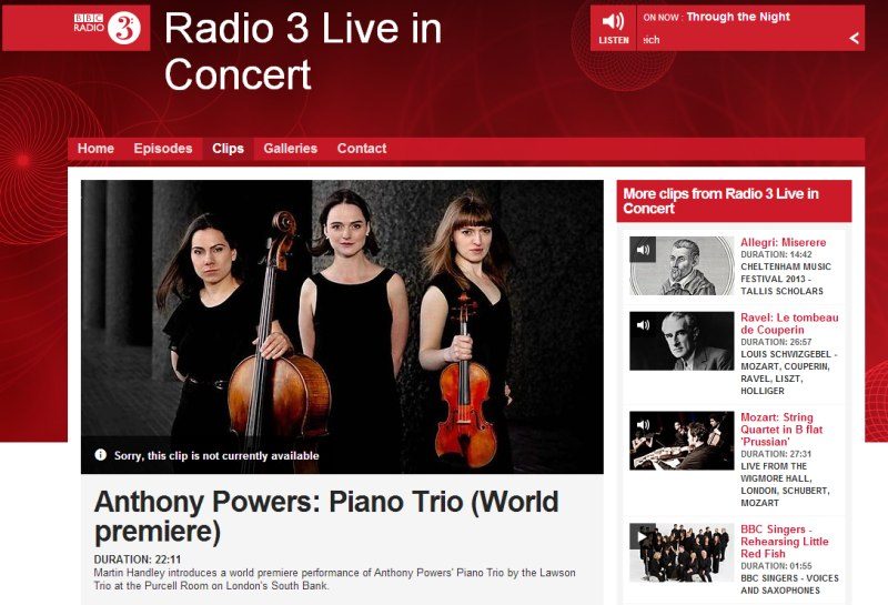 Lawson Trio, piano trio, group portrait by Mat Smith Photography, Barbican