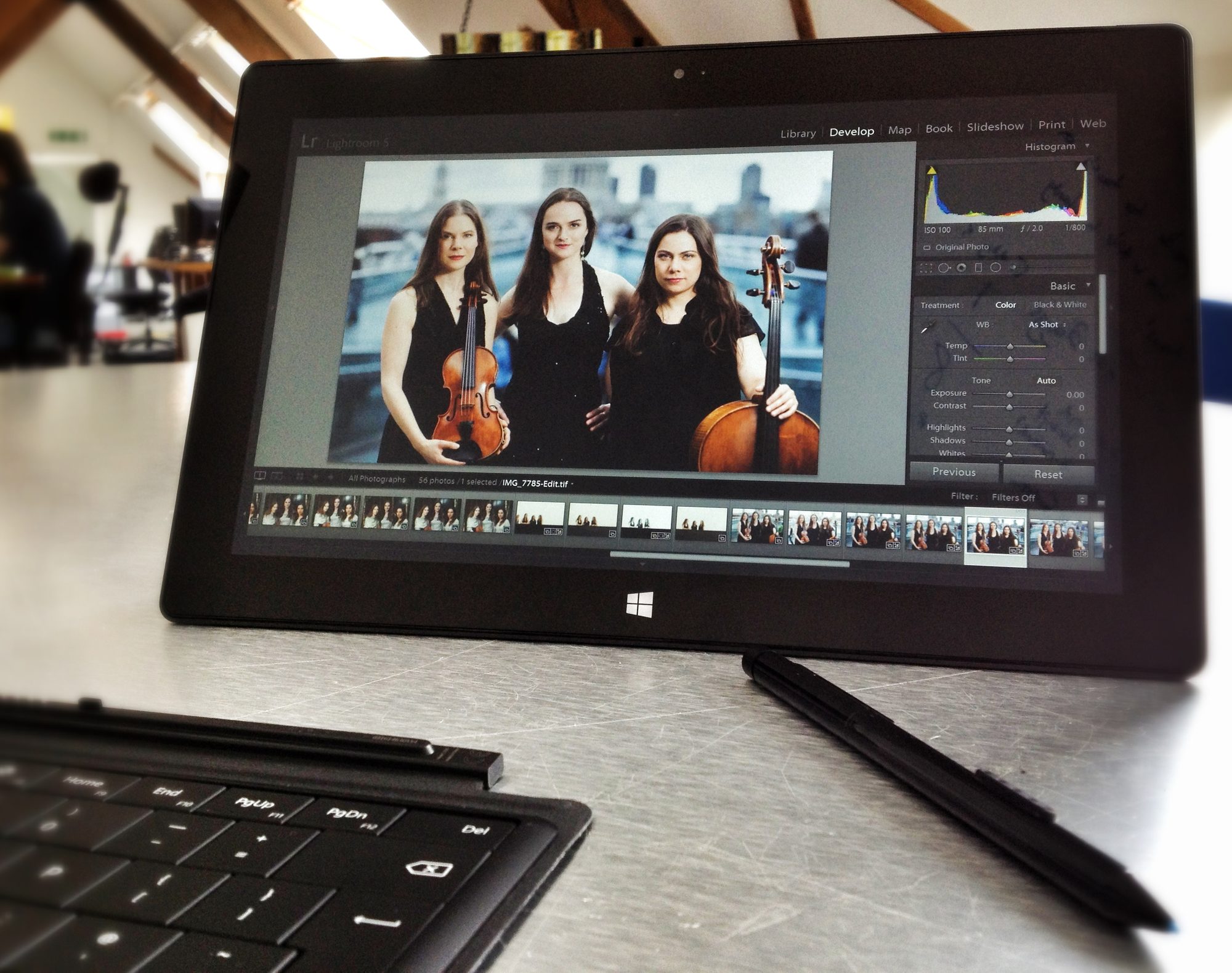 Mat Smith Photography - Microsoft Surface Pro - Lightroom Editing - Wacom