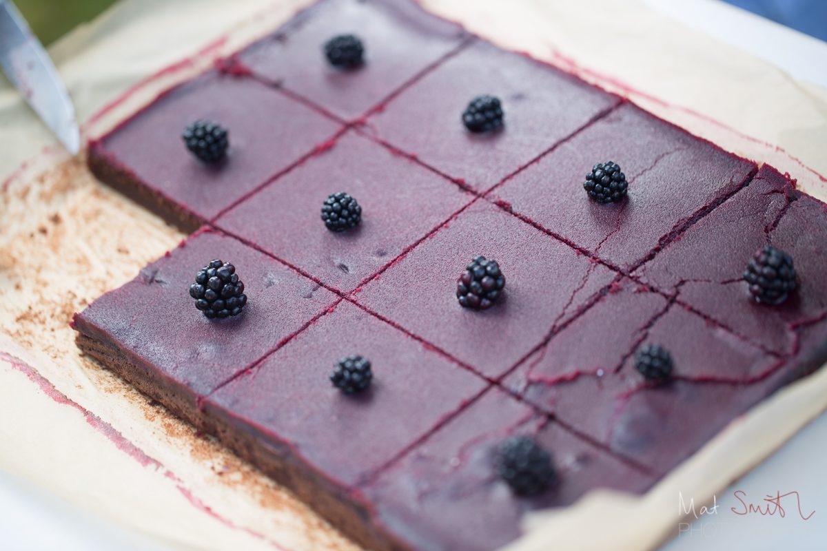 Vegan chocolate tray bake