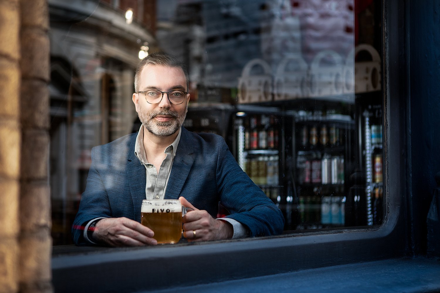 Through The Glass: Anthony Gladman, Food and Drinks Writer, beer in Old Street
