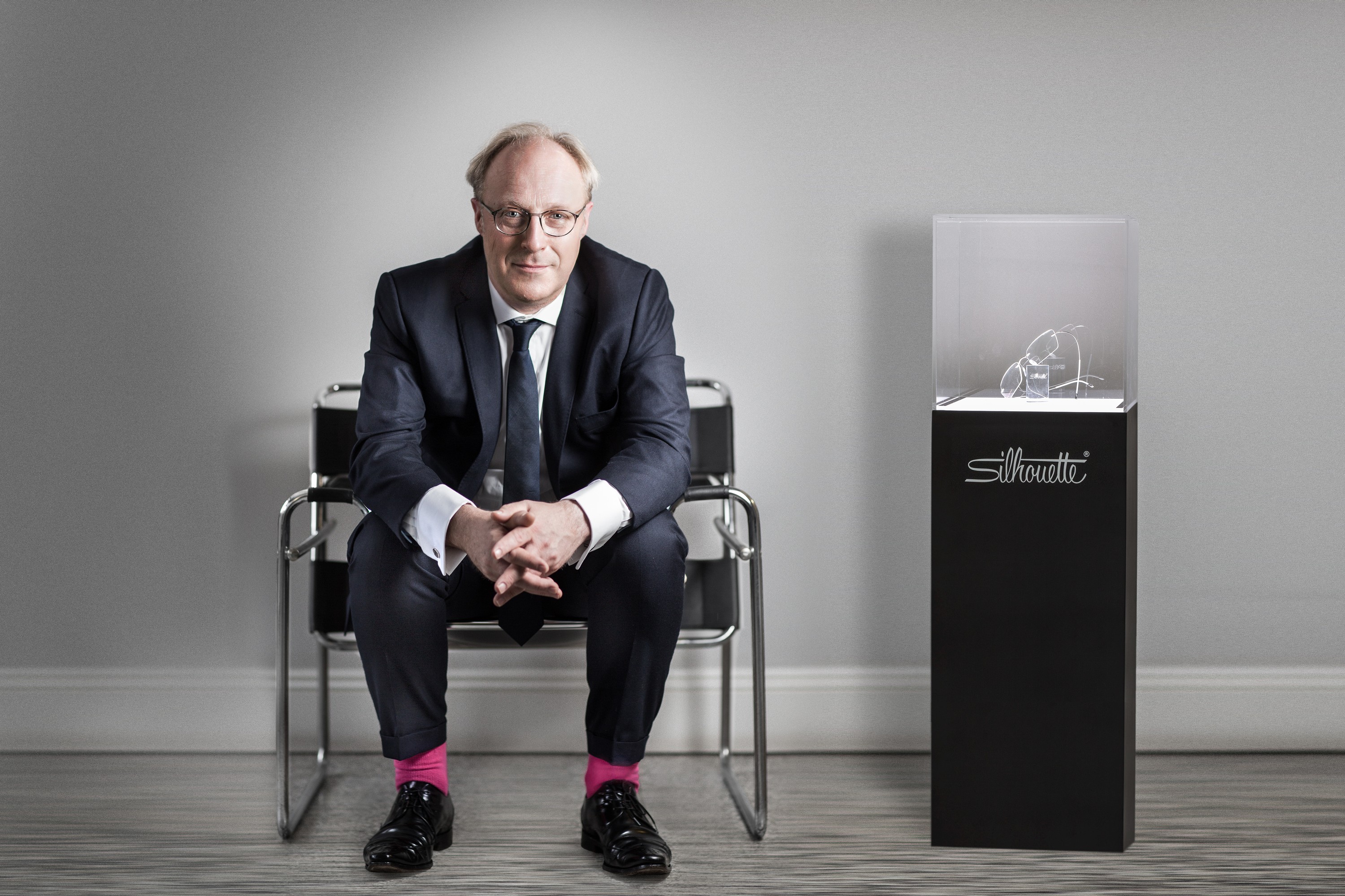 Company director, business portrait for an annual review, Chiswick, London