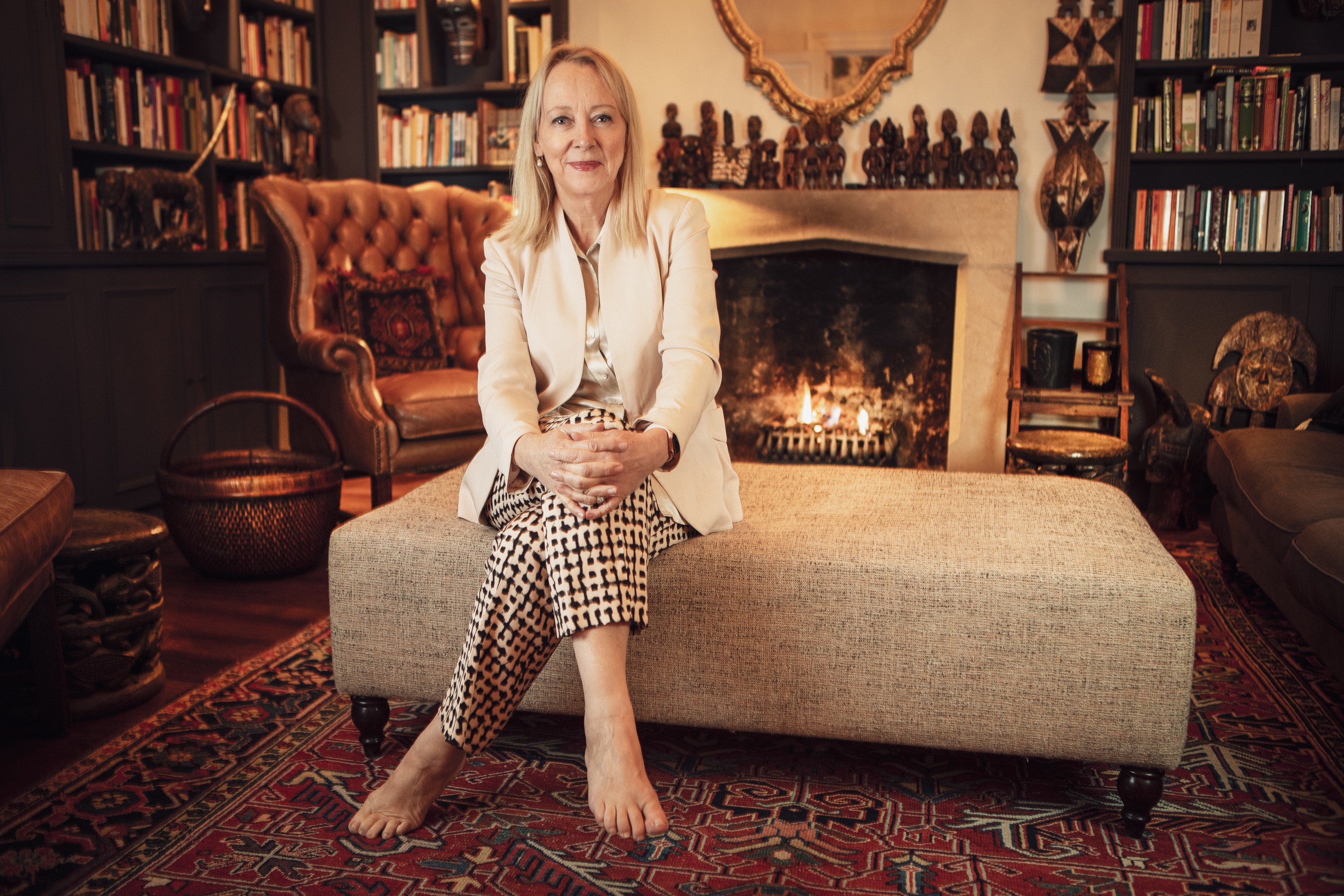 Professor Lynda Gratton, writer and speaker, portrait by Mat Smith Photography