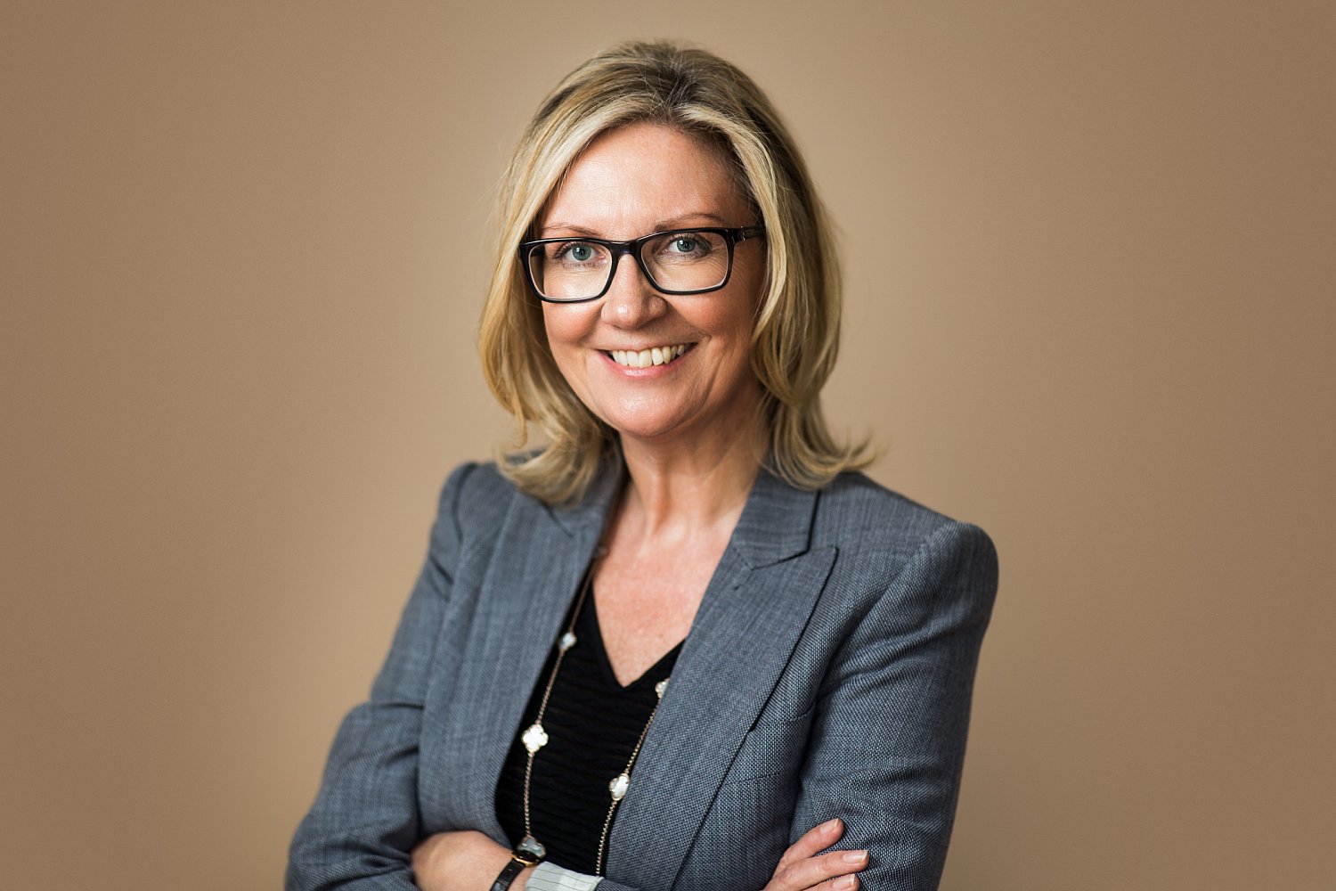 Female business leader, corporate portrait