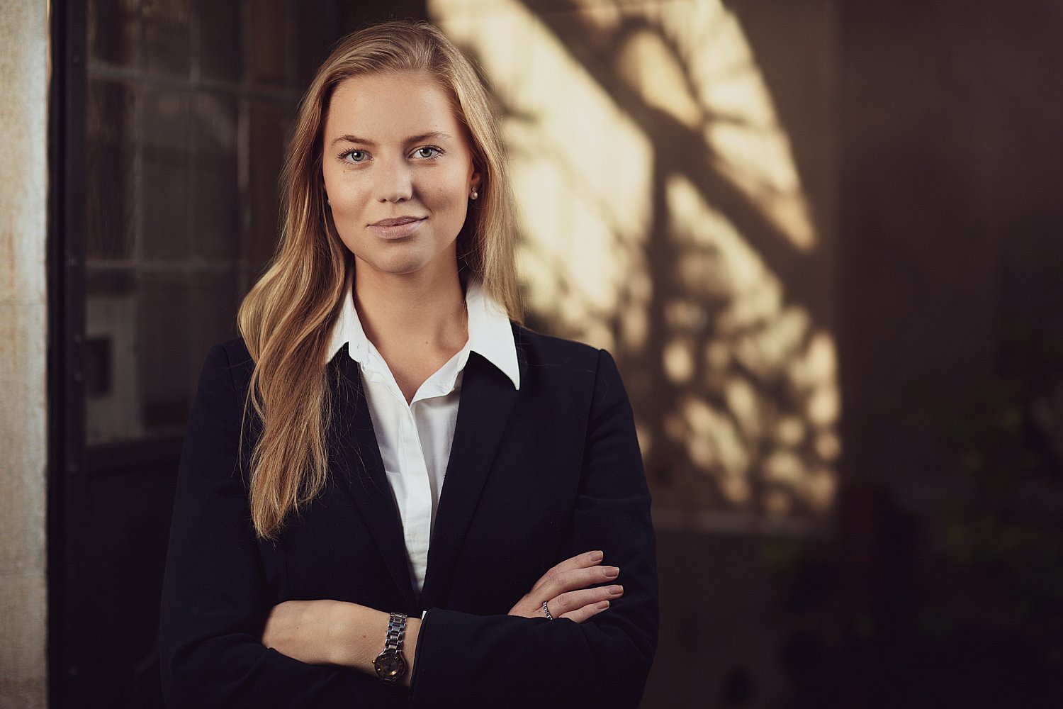 Characterful modern corporate headshot